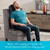 Homedics Serenity Shiatsu Massage Cushion with Sound & Meditation|5 Massage Styles for Pain Relief, Targets Neck & Shoulders