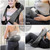 HCUCTOS Neck and Back Massager with Heat Electric Shoulder Massagers Deep Tissue Kneading Massage with Longer Strap for Muscles Pain Relief