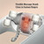 Portable Electric Neck Massager/Pillow Shiatsu Shoulder Massager 3 Speed Heating Deep Tissue Massage Pillow/Back