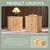 23.6'' Tall Modern Nightstand Set of 2, Wood Bedside Table with Charging Station, Mid Century End Table with 3 Storage Drawers