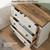 T4TREAM 32" Farmhouse Nightstand with Charging Station Set of 2, Large End Table with 3 Storage Drawers  for Bedroom, Living Room