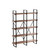 IRONCK Bookshelf, Double Wide 5-Tier Open Bookcase Vintage Industrial Large Shelves, Wood and Metal Etagere Bookshelves, for Home Decor Display, Office Furniture, 13D x 53.1W x 70H in