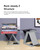 MOFT Folding Laptop Stand Lap Desk, Portable & Mini Computer Stand Laptop Desk for Travel and Home Office, Ergonomic Design with Adjustable Viewing Angles, Lightweight Computer Cooling Riser, Gray