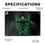 Laptop Skin Compatible with Alienware M16 R2 (2024) - Bio Glare - Premium 3M Vinyl Protective Wrap Decal Cover - Easy to Apply | Crafted in The USA by MightySkins