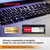 【DDR4 RAM Laptop Only】 GIGASTONE 16GB Kit (2x8GB) DDR4 3200MHz (2933MHz or 2666MHz) PC4-25600 (PC4-23400/21300) CL22 1.2V SODIMM 260 Pin Unbuffered Non ECC High Performance Notebook Memory Upgrade