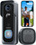 BOIFUN Video Doorbell Camera Wireless – No Subscription Required, 2K HD, 166° Wide View, HDR Night Vision, Motion Alerts, Two‑Way Audio & Battery Video Doorbell with Chime, 2.4 GHz Wi‑Fi Only