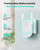 BOTSLAB 2K Doorbell Camera Wireless with Solar Panel, Nonstop Power Video Doorbell with Head-to-Toe View, No Monthly Fee, 2-Way Audio, Human Detection, 5200mAh Battery, Easy Installation, 2.4Ghz WiFi
