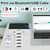 Ecommerce Shipping Label Printer, Thermal 4x6 Label Printer, 300 DPI, Bluetooth & USB, Compatible with iOS, Android, Windows, USPS, Pirate Ship, Shippo, Amazon, Shopify