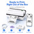 Rongta Bluetooth Thermal Shipping Label Printer, Wireless 4x6 Shipping Label Printer for Packages, Support Android&iPhone and Windows, Widely Used for Amazon, Shopify, Etsy, USPS