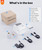 Rongta Bluetooth Thermal Shipping Label Printer, Wireless 4x6 Label Sticker Printer for Shipping Packages, Support Android, iPhone, Widely Used for Amazon, Ebay, Shopify, Etsy, UPS, White
