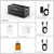 Rongta 4x6 Bluetooth Thermal Shipping Label Printer, Wireless Shipping Label Maker for Amazon FBA, Shopify, FedEx | Compatible with Windows/Mac/Android/iOS (Black)