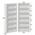 IRONCK Bookshelves and Bookcases Set of 2 Floor Standing 6 Tiers Display Storage Shelves 70 in Tall Bookcase Home Decor Furniture for Home Office, Living Room, Bed Room