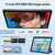JUNINKE Tablet 11 Inch, Android 16, 32GB RAM+256GB Octa-Core, 8000mAh Battery, 1280 * 800 Touch Screen, 5+8MP Dual HD Camera (Black Case and Keyboard)