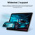JUNINKE Tablet 11 Inch, Android 16, 32GB RAM+256GB Octa-Core, 8000mAh Battery, 1280 * 800 Touch Screen, 5+8MP Dual HD Camera (Black Case and Keyboard)