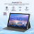 Android Tablet 2026 Latest Tablets, 10 inch Tablet (4+4)GB RAM 64GB ROM 1TB Expand, 2 in 1 Tablets with Keyboard, Case, Stylus, Octa-Core Tableta PC, WiFi 6, Bluetooth, Dual Camera,7000mAh Battery
