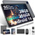 2026 Gemini AI Android 16 Tablet, 10 inch Tablet with Keyboard, 26GB+256GB (2TB Expand), 2-in-1 Tablets with 8-Core, 5G WiFi, 8000mAh, GMS, GPS, Electronic Tablets PC with Mouse, Case, Stylus (Silver)