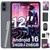 2026 12 Inch Tablet, Android 16 Tablet with Keyboard, 24GB+256GB+2TB Expand, 2K Gemini AI Tablets PC with 8-Core, 8000mAh, 5G WiFi, 16+8MP, GPS, 2 in 1 Large Tablets with Case, Mouse, Stylus (Silver)