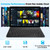 Aobante 10 Inch Tablet, Android 15 with 24GB RAM + 128GB ROM (1TB Expandable), Octa-Core, 1280x800 IPS HD Touchscreen, 5MP+8MP Dual Camera, 6000mAh, Tablet with Keyboard, Mouse, Widevine L1(Blue)