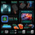 TOPWAH 11 Inch Tablet Android 16 Tablets with Keyboard, 36GB RAM + 256GB ROM (2TB Expand), 1280 * 800 ISP Display Tablets,8000mAh,T606 Octa-Core, 13MP+8MP Camera, 2.4G/5G WiFi, GPS, Widevine L1-Black