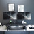 VIVO 36 inch Standing Desk Converter with Dual Monitor Mount Arms for up to 30 inch Screens, Height Adjustable Desk Riser, Black, DESK-KIT-0V02