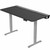 VIVO Electric 60 x 30 inch Standing Desk with Concealed Cable Trays and Full-Size Mouse Pad, Dual Motor Memory Controller Height Adjustment, Black Top Gray Frame, DESK-KIT-E2G-P3B