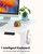 SANODESK Electric Standing Desk, 79 x 32'' Height Adjustable Sit Stand Desk with Large Splice Board Desktop Ergonomic Memory Presets Computer Workstations for Home Office, White Frame/White Top