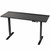 VIVO Electric 71 x 30 in Standing Adjustable Gaming Desk with Hidden Cable Trays, Full-Size Mouse Pad, Holds 220 lbs, Black Top Black Frame, DESK-KIT-1B6-P3B-71