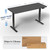 VIVO Electric 60 x 30 in Standing Desk, Memory Height Adjustment, 1B Series, Holds 220 lbs, Black Top Black Frame, DESK-KIT-1B6B-30