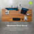 Vari Classic Electric Standing Desk - VariDesk Height Adjustable Sit/Stand Desk - Dual Motor with Memory Presets, Stable Legs - Gaming, Home Office Workstation - 72x30 (Butcher Block/Slate Legs)