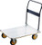 Heavy Duty Platform Truck Flat Moving Cart Hand Trucks Steel Push Dolly,Platform Truck Push Cart Folding Platform Truck Aluminum Alloy Hand Cart with Wheels and Foldable Handle Push Trolley