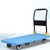 Foldable Push Hand Cart Foldable Push Hand Cart for Loading and Storage Platform Truck Trolley with 360 Degree Swivel Wheels Large Loading Capacity Dolly Cart