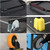 Foldable Push Hand Cart Foldable Push Hand Cart for Loading and Storage Platform Truck Trolley with 360 Degree Swivel Wheels Large Loading Capacity Dolly Cart