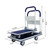 Heavy Duty Foldable Push Cart Dolly Upgraded Collapsible Hand Truck Folding Platform with Swivel Wheels
