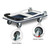 Heavy Duty Foldable Push Cart Dolly Upgraded Collapsible Hand Truck Folding Platform with Swivel Wheels