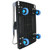 ZGLINMZ Handling Vehicle Flatbed Truck Folding Platform Truck Heavy Aluminum Duty Moving Platform Cart and Dolly Push Cart Collapsable Hand Cart for Warehouse