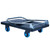 ZGLINMZ Handling Vehicle Flatbed Truck Folding Platform Truck Heavy Aluminum Duty Moving Platform Cart and Dolly Push Cart Collapsable Hand Cart for Warehouse