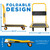 Mount-It! Heavy Duty Folding Hand Truck Dolly Platform Truck, 660 lb Flatbed Cart with Wheels, Foldable Platform Cart with 360° Swivel Casters, Push Cart for Moving Boxes & Furniture (MI-921)