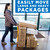 Mount-It! Heavy Duty Folding Hand Truck Dolly Platform Truck, 660 lb Flatbed Cart with Wheels, Foldable Platform Cart with 360° Swivel Casters, Push Cart for Moving Boxes & Furniture (MI-921)