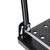 330 lb Folding Platform Truck Cart with 4" Silent TPR Wheels, Heavy Duty Flatbed Push Cart Dolly, Foldable Moving Utility Cart for Warehouse Garage Office Home, Black