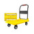 Heavy Duty Platform Truck Flat Moving Cart Hand Trucks Steel Push Dolly,Folding Push Cart Dolly with Flatbed Platform Multifunctional Hand-Pulled Trolley for Household Portable and Foldable