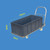 Heavy Duty Foldable Push Cart Dolly with Swivel Handle & Wheels Flat Bed Platform Truck for Warehouse & Garage 100x50x34cm Capacity