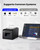 vretti Thermal Receipt Printer, 3'1/8 80mm Direct Thermal Printer with USB Serial LAN Port - Kitchen POS Printer ESC/POS Command Support Cash Drawer