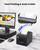 vretti Thermal Receipt Printer, 3'1/8 80mm Direct Thermal Printer with USB Serial LAN Port - Kitchen POS Printer ESC/POS Command Support Cash Drawer