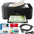 Canon PIXMA TR4720 All-in-One Wireless Printer with Auto Document Feeder, Mobile Printing, Copy, Fax & Scanner Black 5074C002 (Renewed) Bundle w/DGE USB Connection Cable +Small Business Software Kit