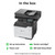 Lexmark MX532adwe Monochrome Laser All-in-One Printer, Integrated Duplex, Energy Star, 4.3-inch Color Touch Screen, Print Speed: Up to 46 ppm, Rec. Monthly Page Volume: 2,000-15,000 Pages(38S0820)