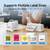 Arrvel Bluetooth Thermal Label Printer with Stand, Wireless 4x6 Shipping Label Printer for Small Business, Support iPhone, Android Windows & Mac, Widely Used for USPS Amazon Etsy Shopify (White)