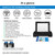 Epson Workforce WF-110 Wireless Color Mobile Printer,White, Small,Black