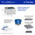 Brother HLL3280CDW Wireless Compact Color Laser Printer, Duplex, Mobile Printing & Ethernet | Includes 2 Month Refresh Subscription Trial¹, Amazon Dash Replenishment Ready (Renewed Premium)