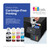 Epson EcoTank ET-2980 Wireless All-in-One Color Supertank Printer with up to 3 Years of Ink Refillable Tanks, Perfect for Home, 15 PPM, 1.44" Colorful Screen, Auto 2-Sided Printing - Black