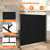 Room Divider Single Panel, 71''W x 71''H Height Adjustable Large Room Divider Panel for Office, Fabric Portable Privacy Screen Wall Divider for Room Separation, Black Freestanding Partition Separators